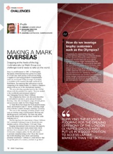 Feature writing for financial services B2B magazine for business owners