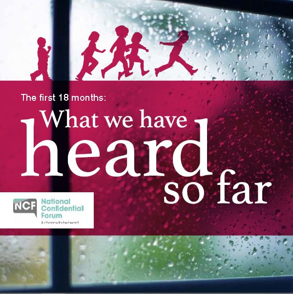 NCF What We Have Heard So Far edited by Words Are Everywhere