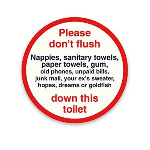 Virgin Trains toilet sign